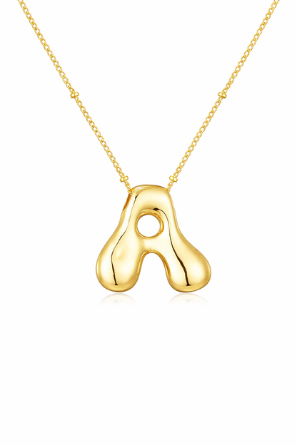Bubble Gold Necklace
