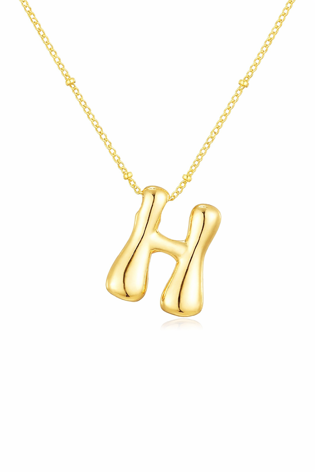 Bubble Gold Necklace