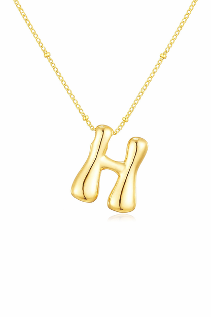 Bubble Gold Necklace