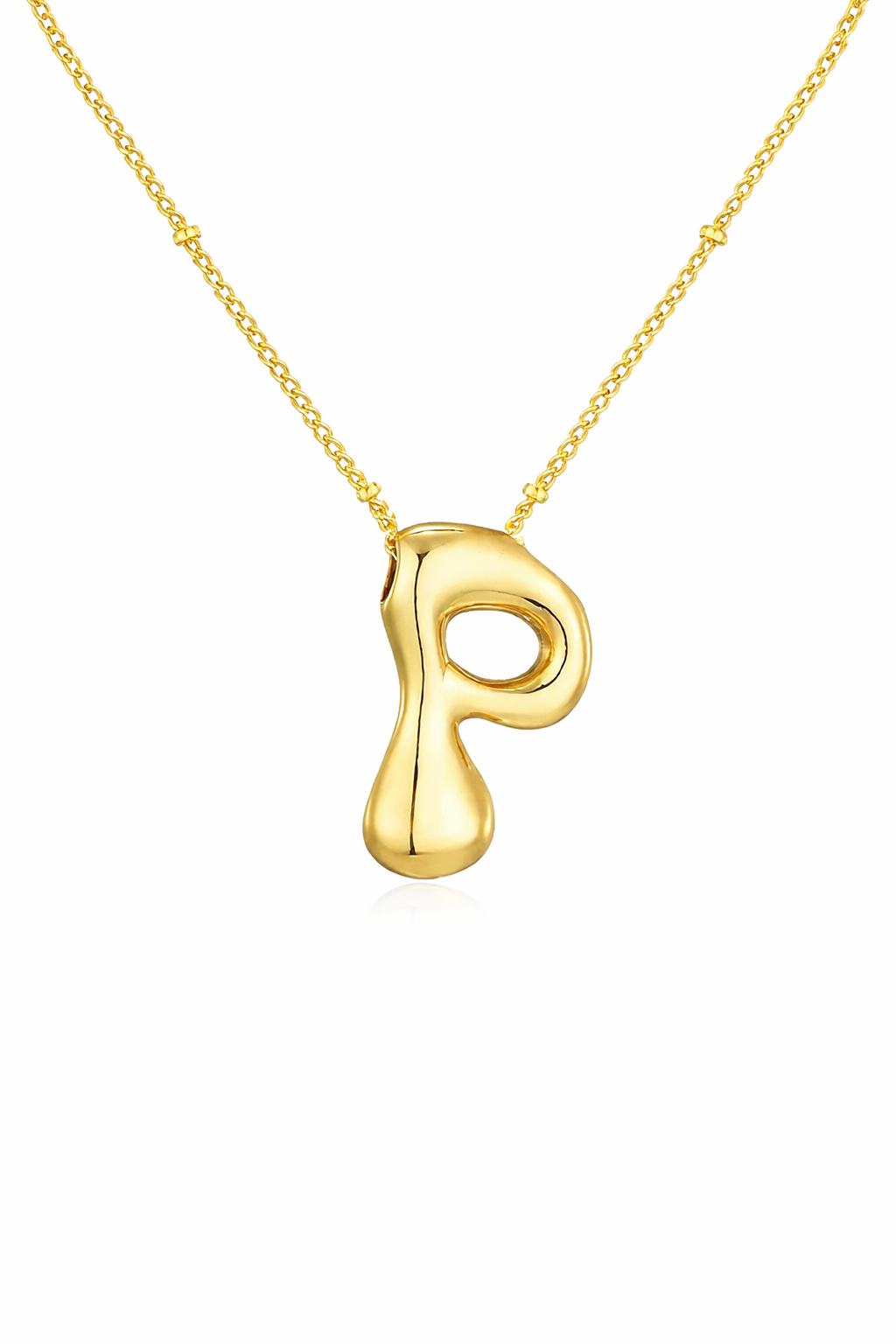 Bubble Gold Necklace