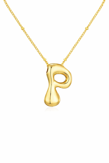 Bubble Gold Necklace