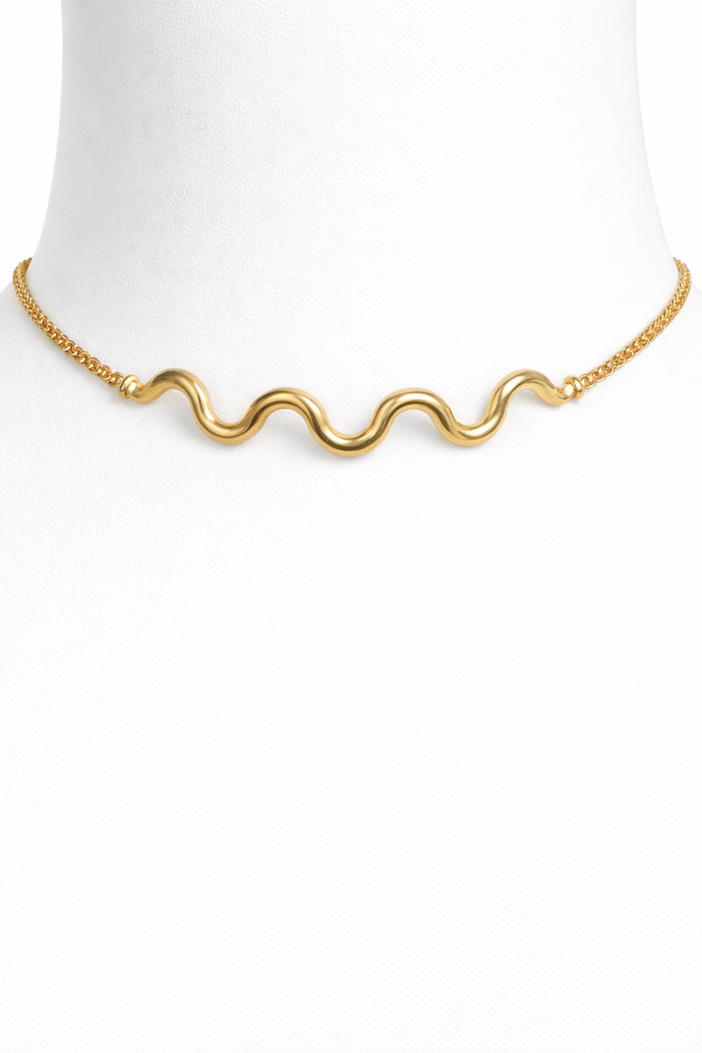 Waves choker necklace