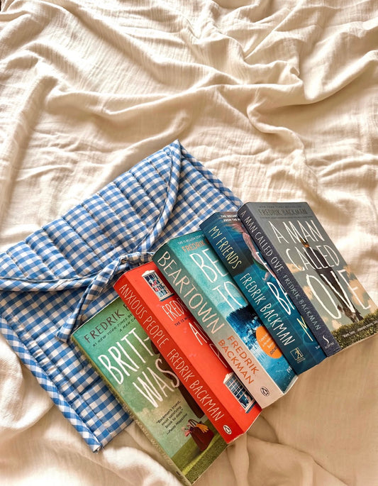 Blue Gingham Sleeve