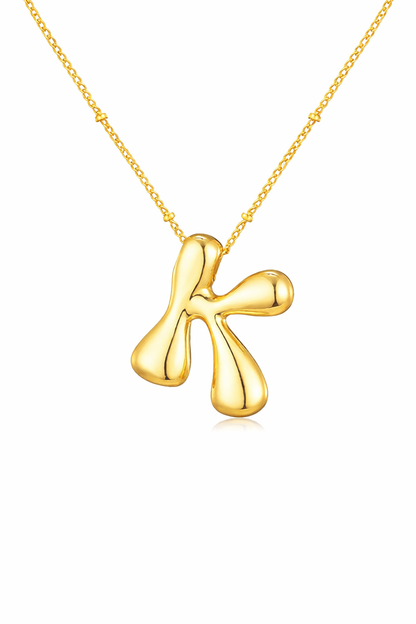 Bubble Gold Necklace