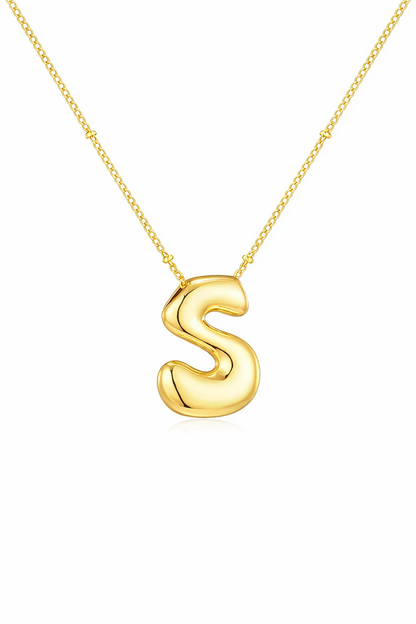 Bubble Gold Necklace