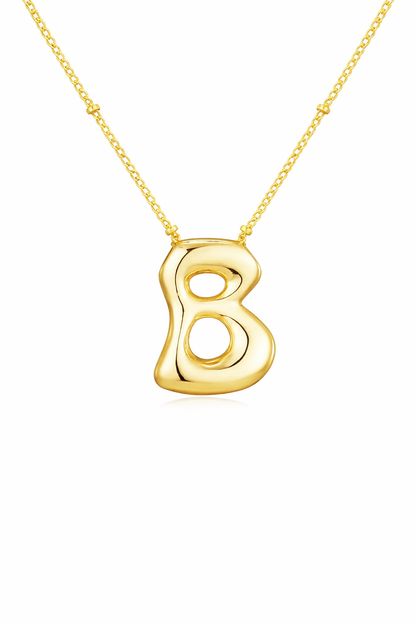 Bubble Gold Necklace