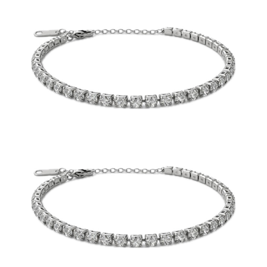 Matching Tennis Bracelets