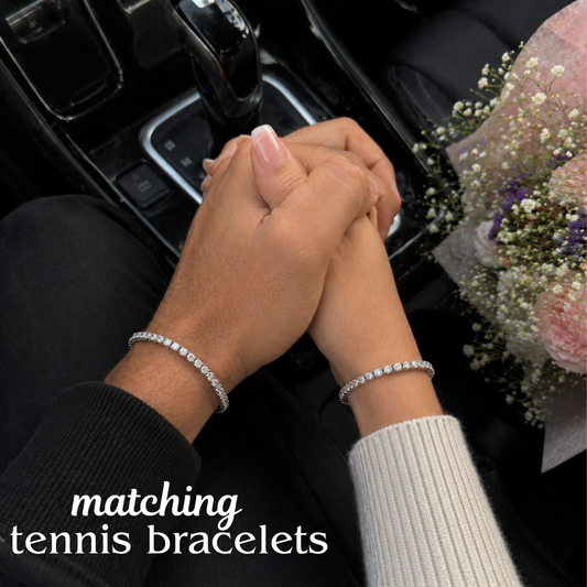 Matching Tennis Bracelets
