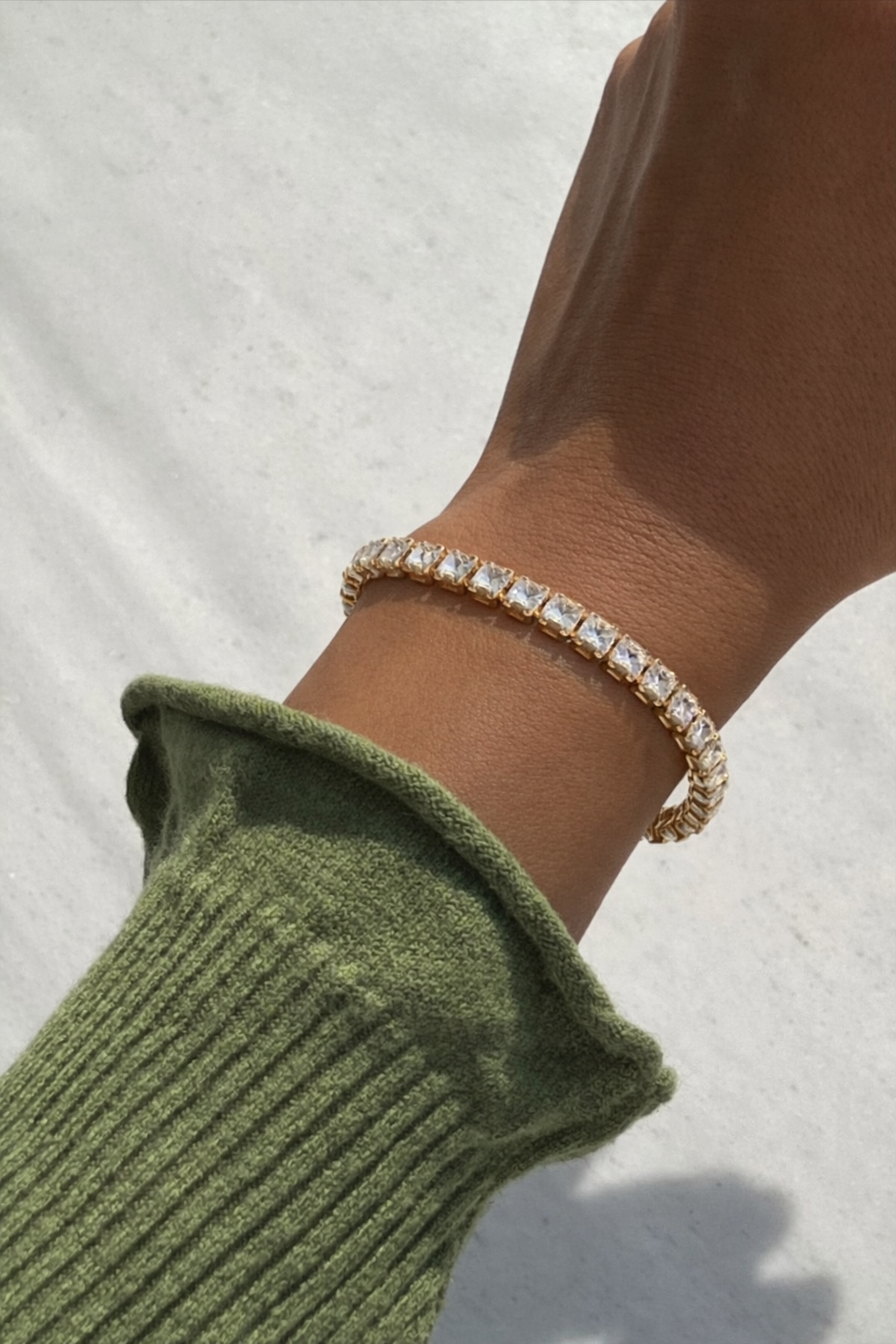 Stone Line Bracelet