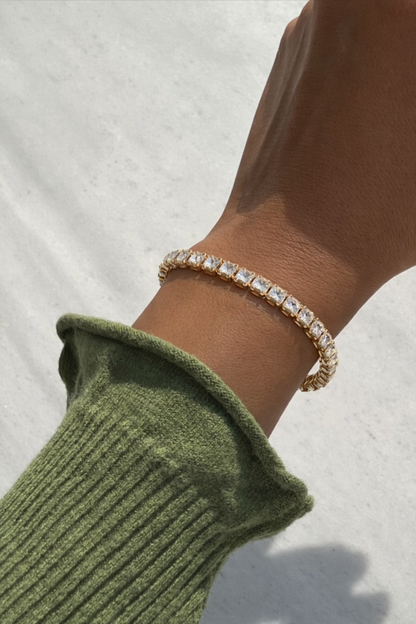 Stone Line Bracelet